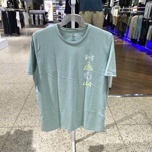 UA安德玛T恤男装26新运动服健身训练服透气圆领短袖6009255-477