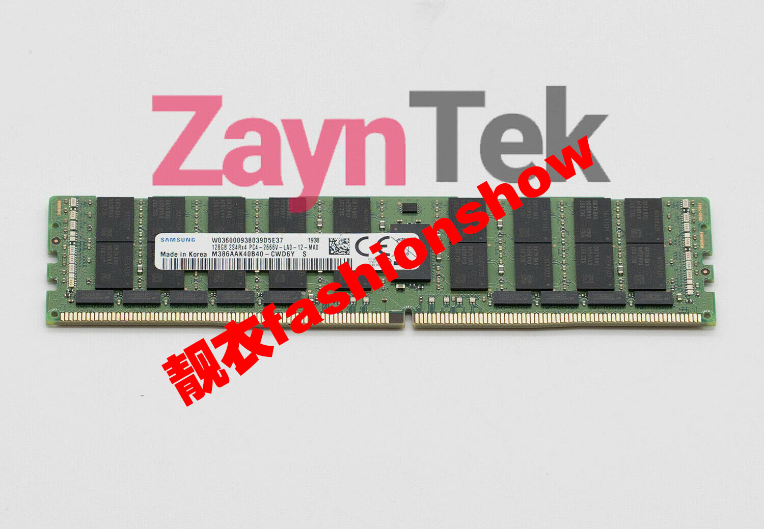 三星128G 2S4RX4 PC4-2666V LRDIMM 服务器内存 M386AAK40B40-CWD