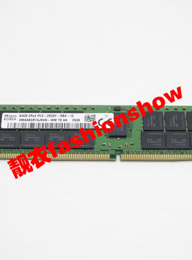 SK/海力士 64G 2RX4 PC4-2933Y-R 服务器内存 HMAA8GR7AJR4N-WM