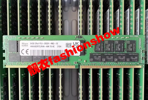 现代SK/海力士 64G 2RX4 PC4-2933Y-R HMAA8GR7CJR4N-WM内存