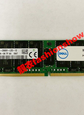 DELL R540 T7920 R7920 R640 R440服务器64G PC4-2666V REG内存条