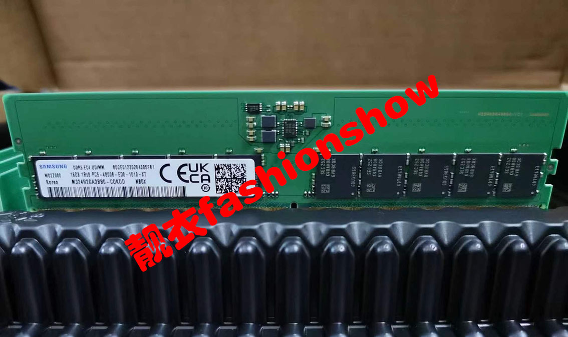 SNPG00XJC/16G AC027075 16GB -1RX8 DDR5 UDIMM 4800 MT/s ECC