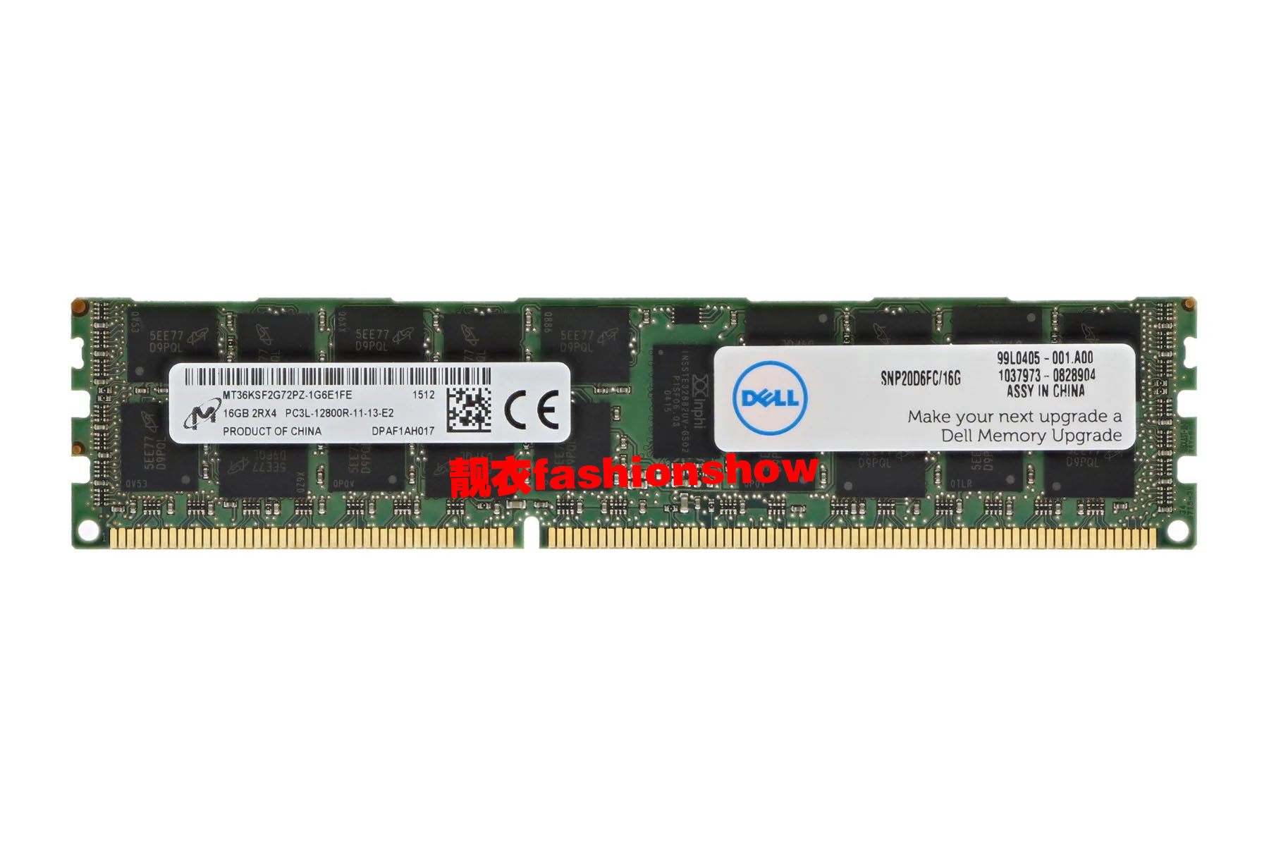 Dell/戴尔SNP20D6FC/16G A6994465 16GB 12800R 1600 20D6F内存条