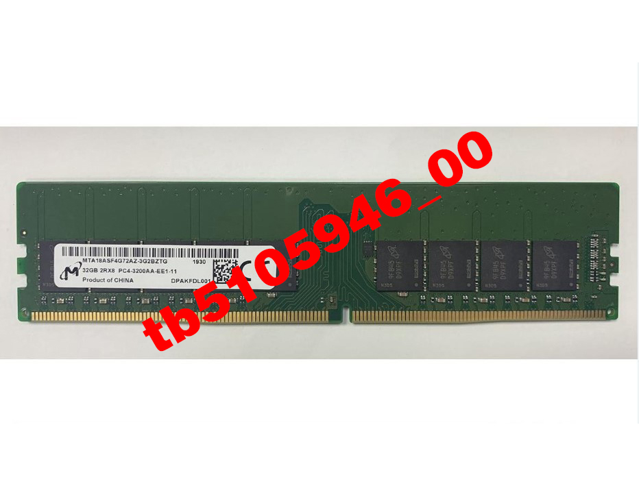 镁光MTA18ASF4G72AZ-3G2B服务器内存32G 2RX8 PC4-3200A ECC