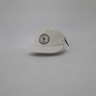 平檐透气纯色麻料夏季薄款潮牌