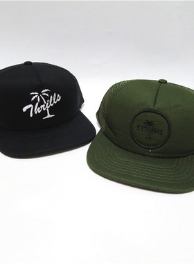 澳洲悉尼街头潮牌经典设计平檐帽网帽运动街舞bboy滑板帽meshcap