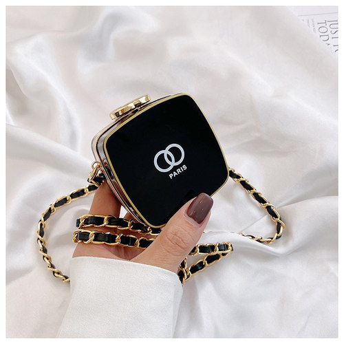 高级感小香风珍珠链条迷你小包包