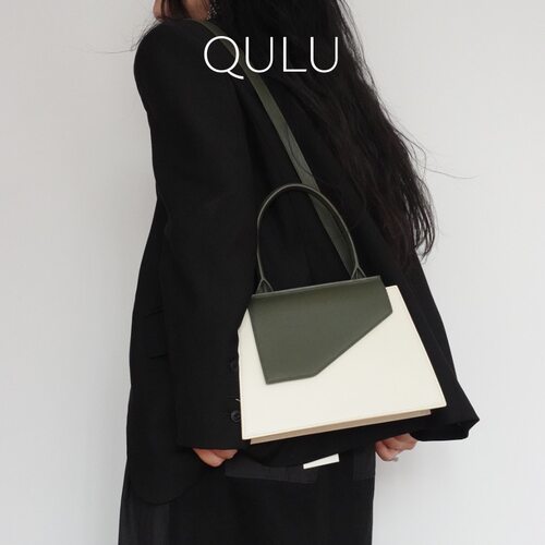 qulu原创小众设计师信封包手柄