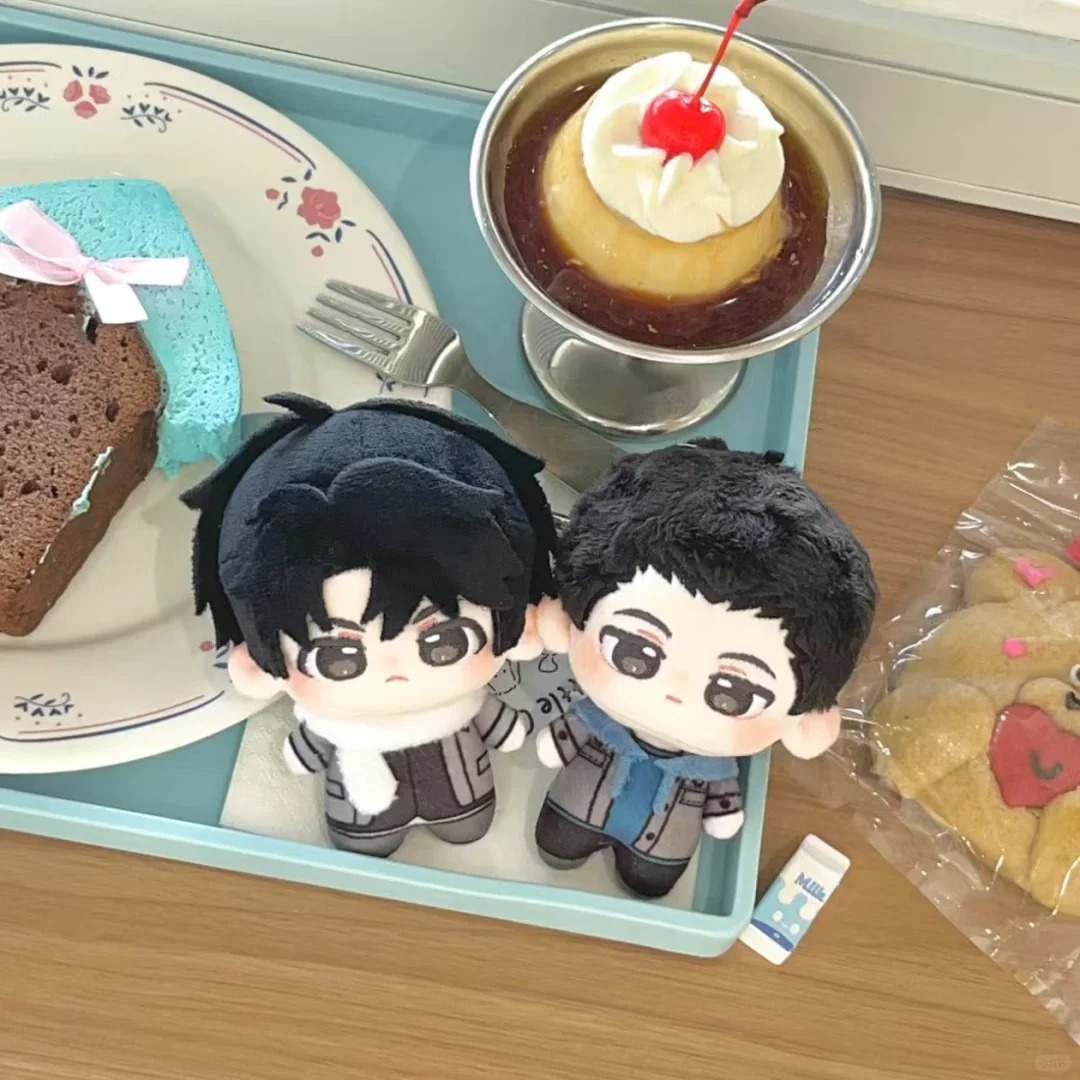 棉花娃娃撒野10cm顾飞毛绒玩具