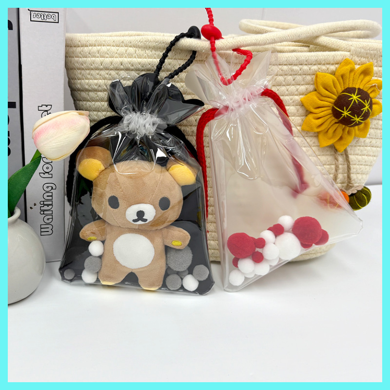 轻松熊超软SS号公仔防尘锦囊袋