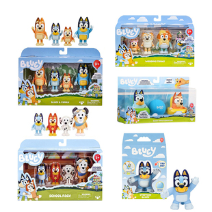 布鲁伊模型手办小狗宾果关节可动摆件儿童过家家公仔玩具生日礼物