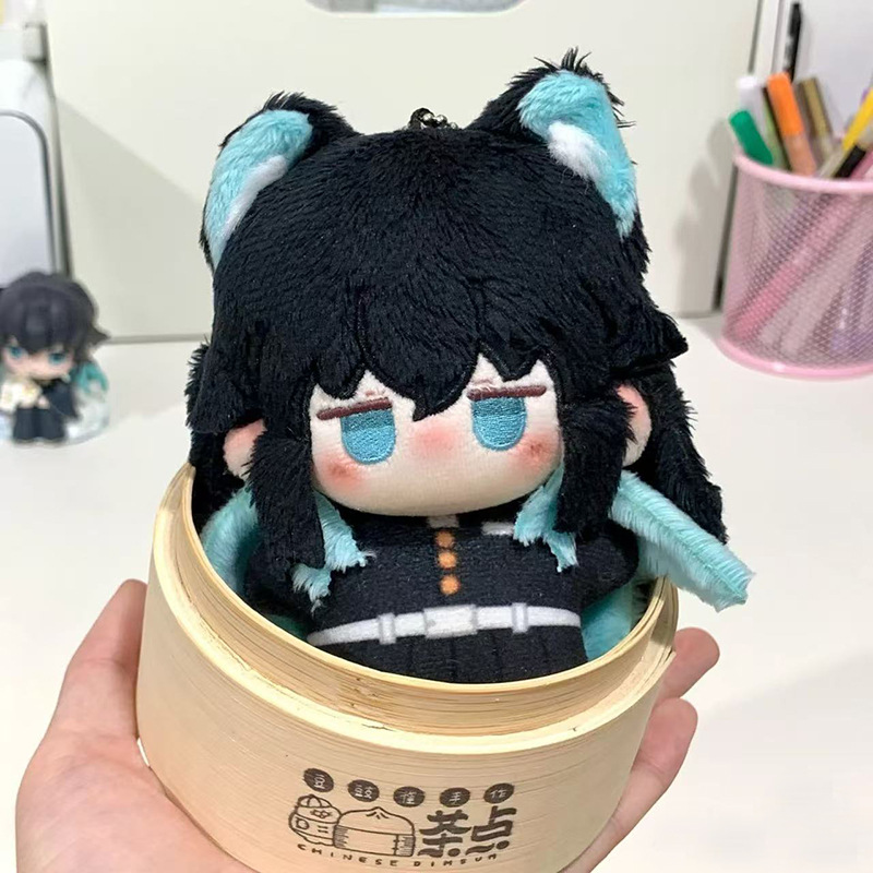 动漫鬼灭之刃时透无一郎棉花娃娃