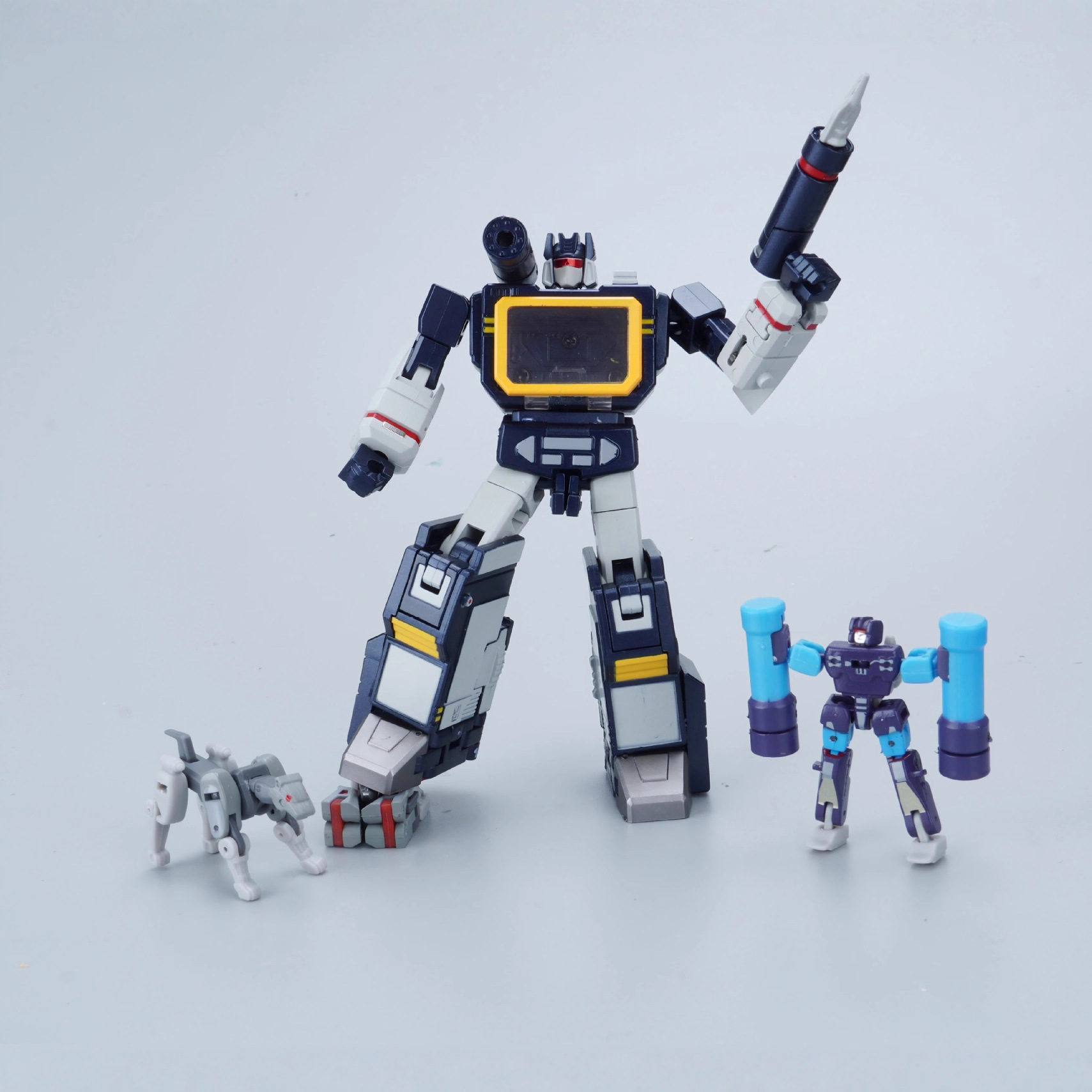 变形玩具SD01声波小比例带磁带