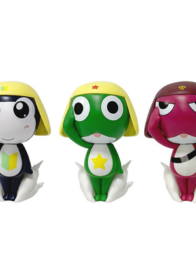 KERORO青蛙军曹Tamama二等兵Giroro伍长兵长曹长机器人外星人公仔