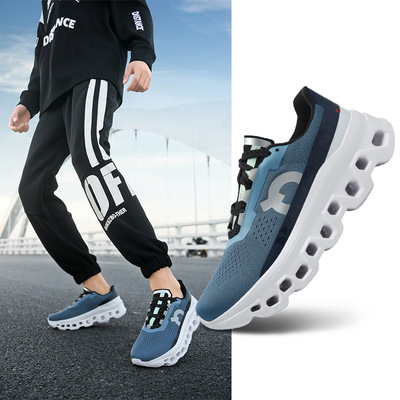 男鞋跑步鞋运动鞋网布面 men's shoes running sports shoes