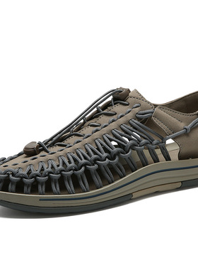 Men Women Hiking Shoes Zapatos Hombre Woven Colorful Sandals