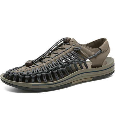 Men Women Hiking Shoes Zapatos Hombre Woven Colorful Sandals