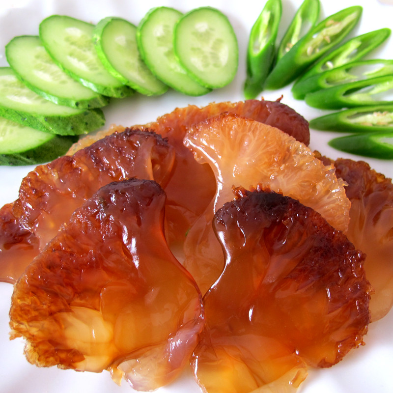 海蜇头 红头 野生 肉厚清脆爽口 日照特产 凉菜