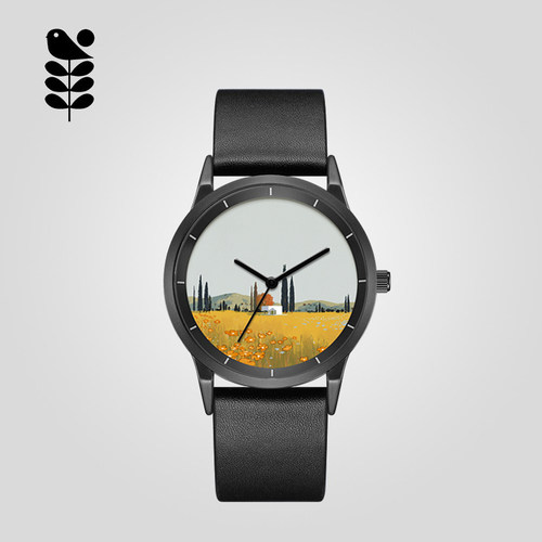 【梦の谷】BITBIRD日本插画手表女男女学生艺术小众创意设计防水