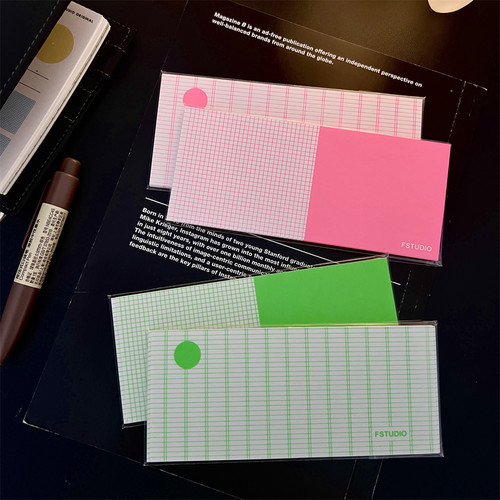 FSTUDIO荧光便签本易撕取无粘性