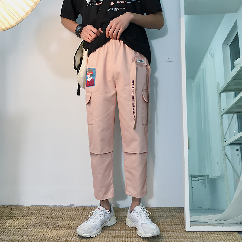 k6001-p30 s-5xl夏季男生工装裤满88.00元可用1元优惠券
