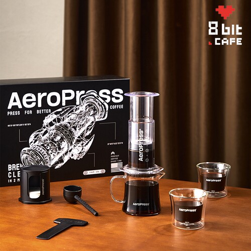 Aeropress爱乐压手冲咖啡壶透明系列风味探索礼盒 手压咖啡机套装