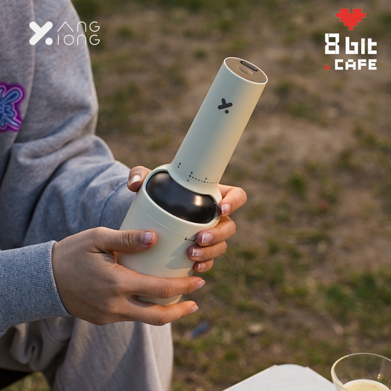 熊与杨bottle便携电动咖啡磨豆机充电 手冲意式家用小型研磨机