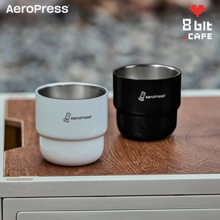 Aeropress爱乐压咖啡杯不锈钢萃取杯分享杯水杯户外露营旅行杯子