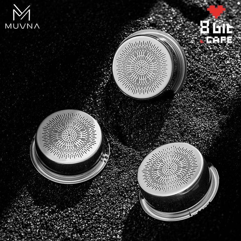 MUVNA慕威纳 意式咖啡机手柄精密粉碗58.5mm咖啡粉碗15/18/20/22g