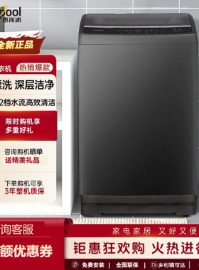 惠而浦波轮洗衣机 10KG 大容量 全自动家用 DD直驱变频活水漂洗