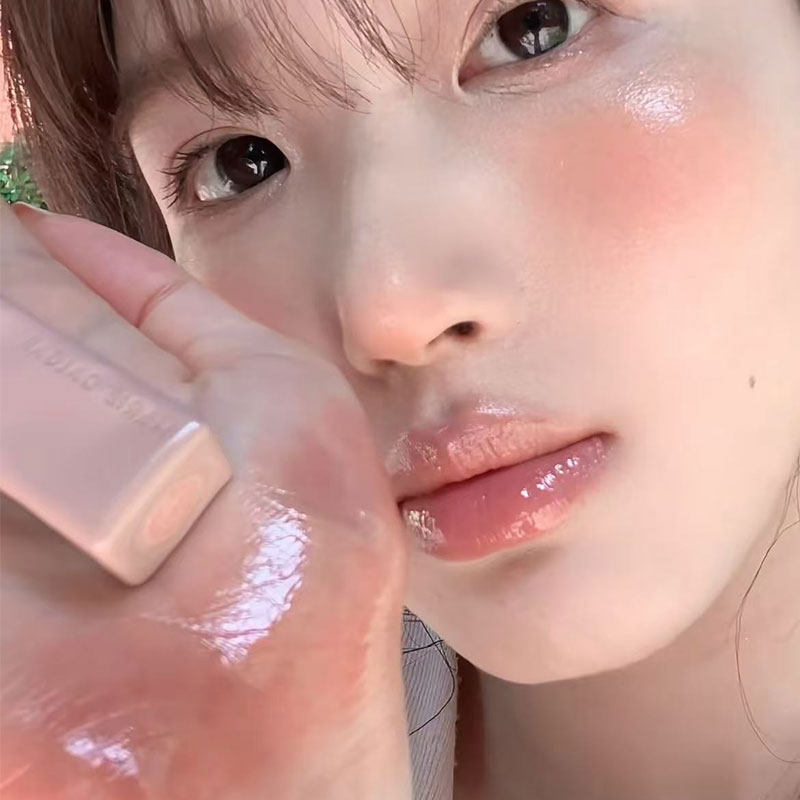 玛丽黛佳釉光精华修护唇膏口红n666水光唇隐形唇纹r111杏色正品