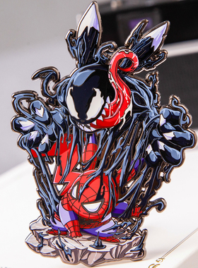 Fanaticpins联名花二轮宝可梦徽章皮卡丘系列 毒液皮卡丘金属胸针