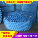 耐高温冷却塔填料圆形凉水塔PVC散热片斜交错散热塔淋水片填充料
