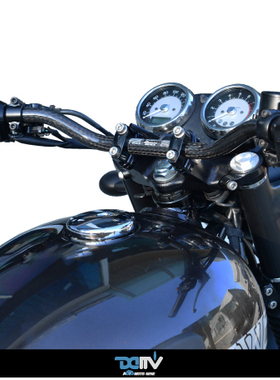 德国 DIMOTIV KAWASAKI 川崎 W800 cafe 碳纤维龙头车把手 DMV