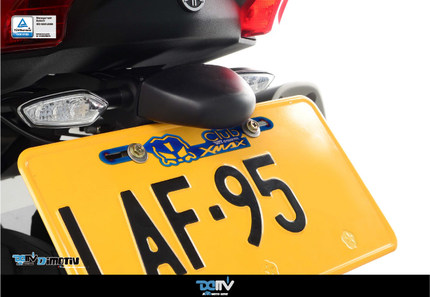 德国 Dimotiv 适用YAMAHA雅马哈 X MAX 300 后牌照固定装饰架 DMV