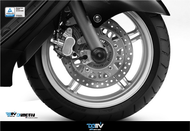 德国Dimotiv 适用SUZUKI铃木 BURGMAN 650 E款前轮防倒防摔球 DMV