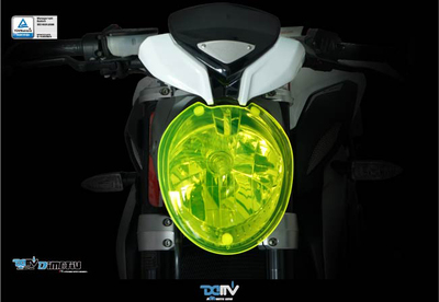 DMV MV AGUSTA 阿古斯塔 DRAGSTER800RR 变色大灯护目镜片贴