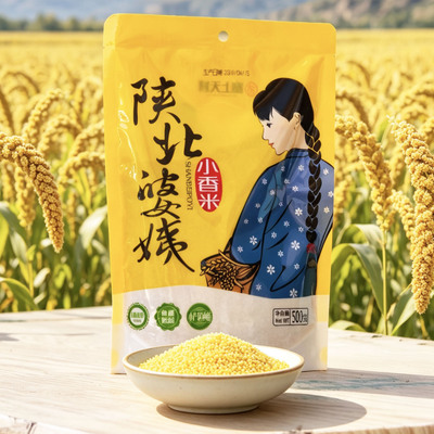 塞上天娇陕北婆姨黄小米500g