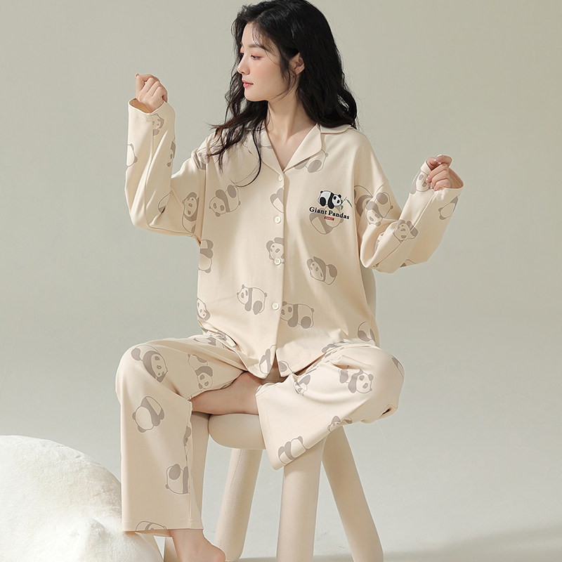 南极人女士睡衣女春秋款纯棉长袖大码可外穿家居服套装2023新款夏高性价比高么？