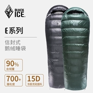 túi ngủ học sinh Túi Ngủ Đá Đen Xuống E400/E700/E1000/E1300 Phong Cách Ngỗng Xuống Túi Ngủ Dành Cho Người Lớn Cắm Trại Ngoài Trời túi ngủ mùa hè cho bé tiểu học túi ngủ totoro