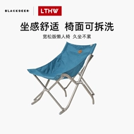 ghế xếp gọn thông minh Hươu Đen Ngoài Trời Ghế Gấp Hợp Kim Nhôm Tự Lái Di Động Ghế Lười Cắm Trại Bãi Biển Tựa Lưng Câu Cá Ghế Mặt Trăng bàn ăn xếp gọn 4 ghế bộ bàn an thông minh gấp gọn 6 ghế