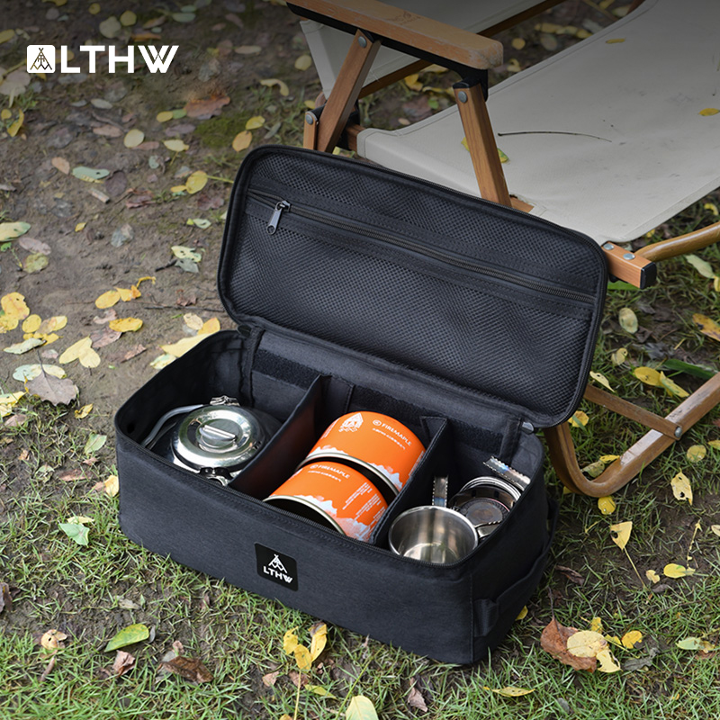 LTHW旅腾户外餐具收纳包加厚便携露营装备包大容量气罐包炉具包