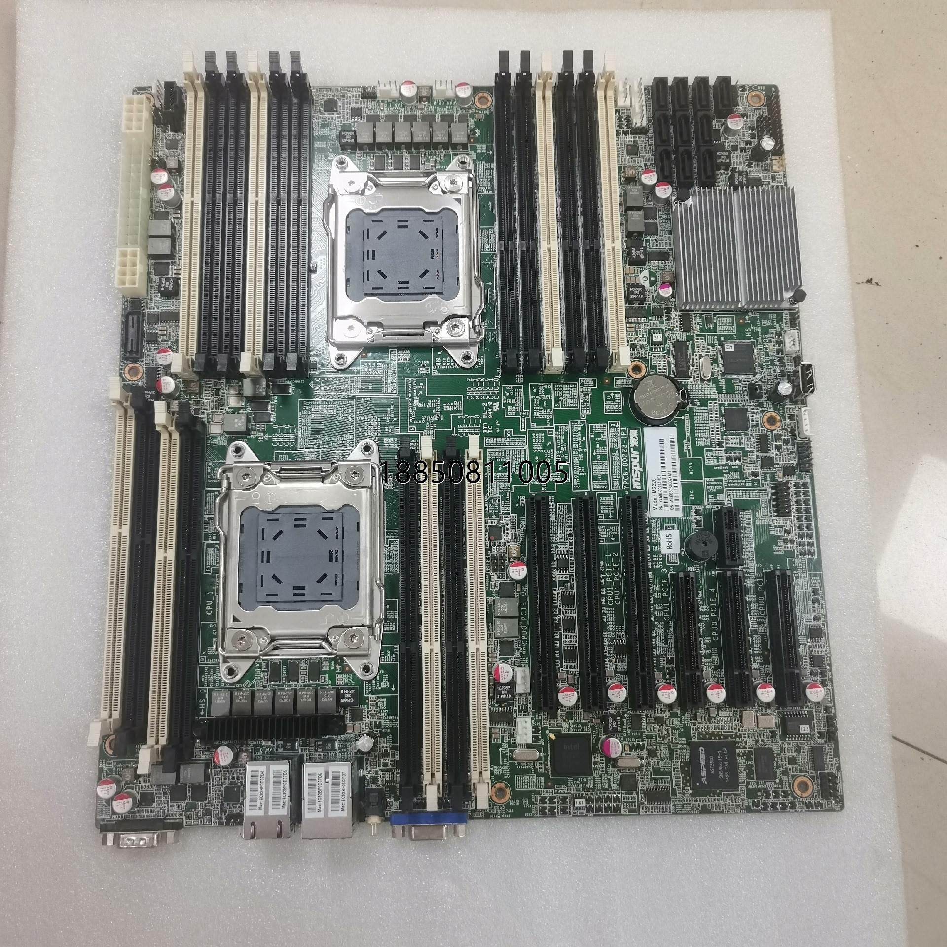 议价+现货秒发 浪潮M2220双路x79主板cpu套装 2011针