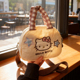 Hello Kitty可爱轻便小包包女2025秋冬新款 充棉云朵包单肩斜挎包