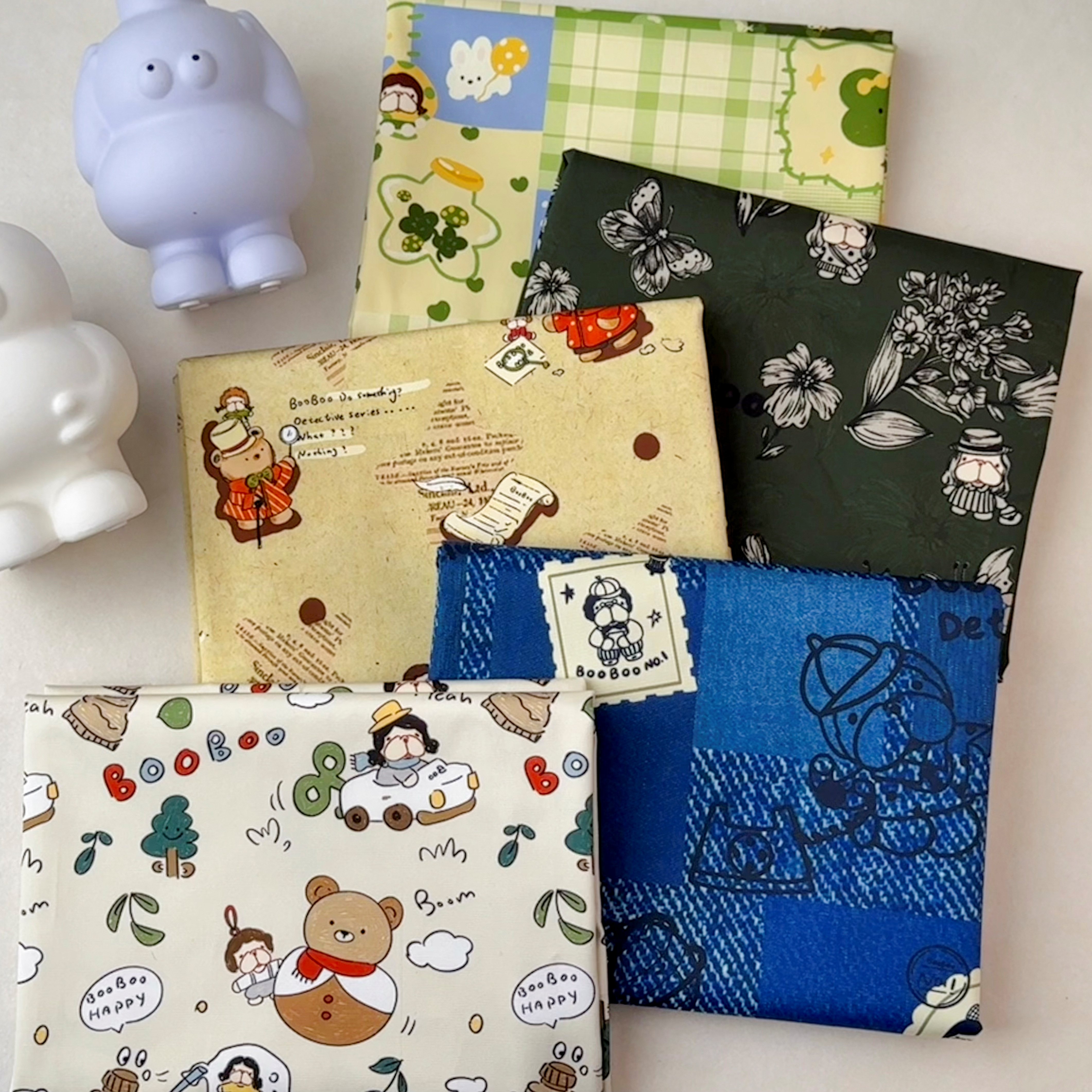 BooBoo布布 纯棉薄纱卡斜纹 柔软衬衫连衣裙 可爱卡通手工布料,居家布艺,海绵垫/布料/面料/手工diy,淘宝优惠券,粉丝福利购,淘宝优惠卷