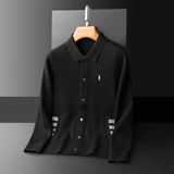 森林猎人2026秋冬男开衫加厚毛衣羊毛衫针织衫6055208p145，男装针织衫/毛衣，电商D222