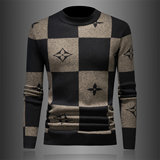 森林猎人2025冬季男羊毛半高领羊毛衫厚针织衫毛衣25969p135，男装针织衫/毛衣，电商D222