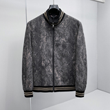 2026新款男士休闲夹克提花棒球领外套2557p145，男装夹克，电商D222