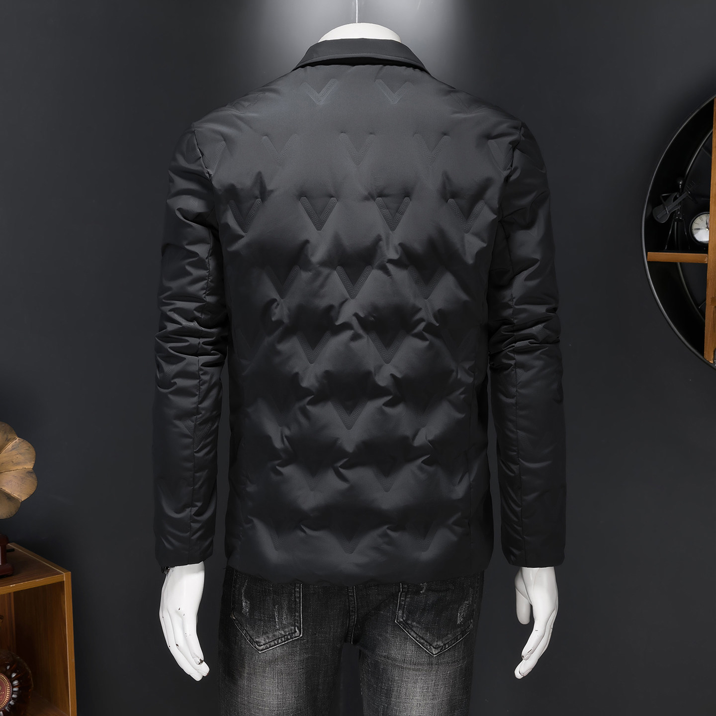 2026新款西装男90%白鸭绒羽绒服冬装外套5666p245,男装羽绒服,电商D222
