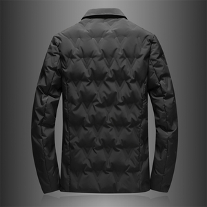 2026新款西装男士90%白鸭绒羽绒服冬装外套5508p245全年货图片